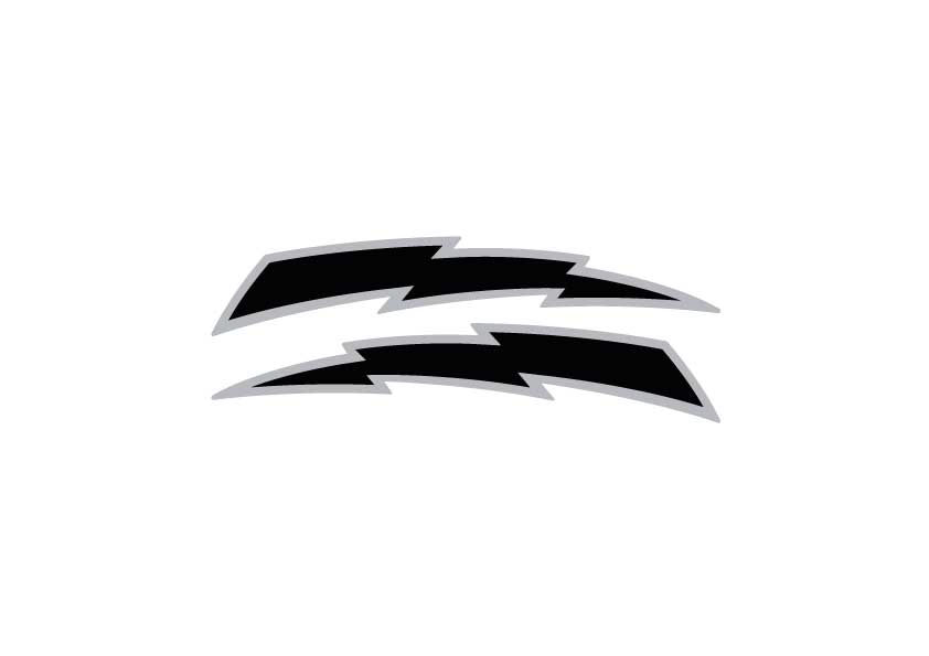 Elina Lightning Bolt seat decals