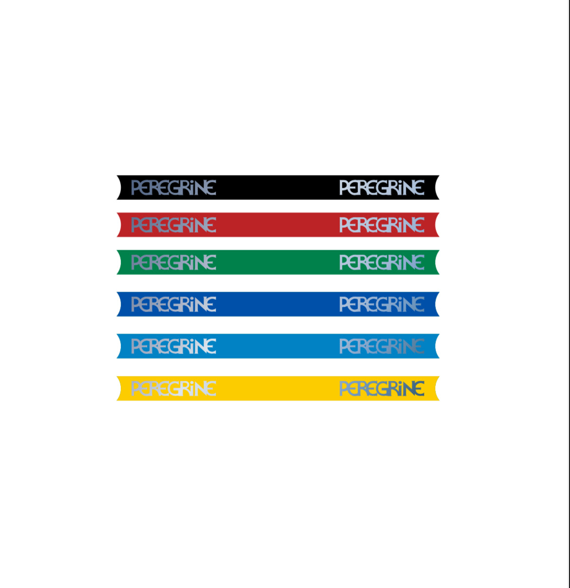 Peregrine seat clamp decals