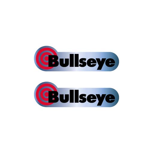 Bullseye Hub decals