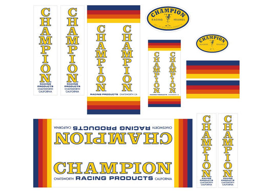 Champion Decal set