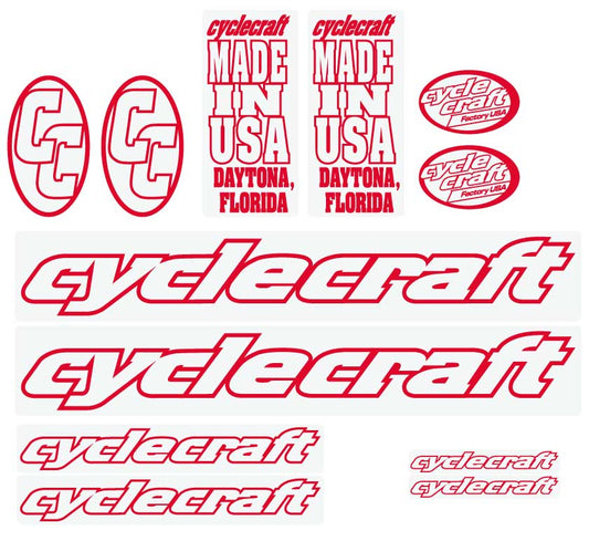 Cyclecraft decal set