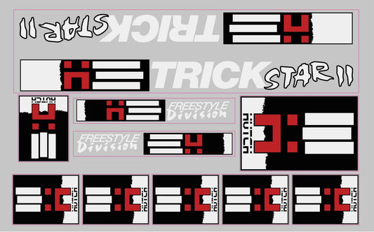 Hutch Trickstar 2 Decal set