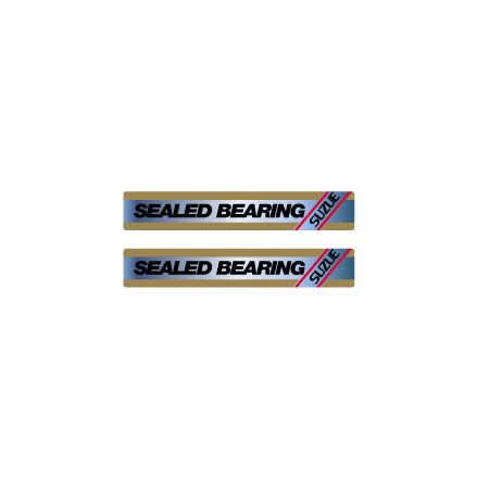 Suzue Sealed Bearing Decal (foil)