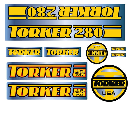 Torker Pro 280 Decal set