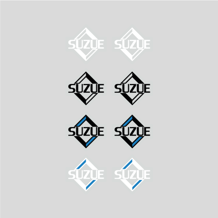 Suzue Diamond Hub Decals (pair)